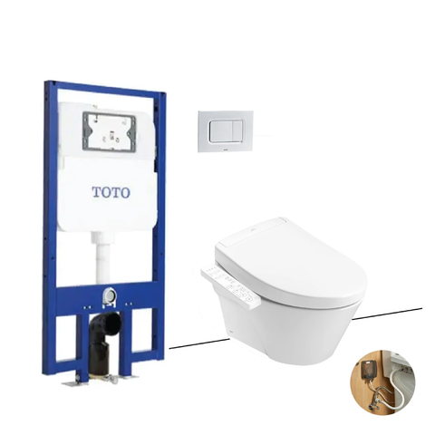 Bồn cầu treo tường CW822RA#W TCF33461GAA#NW1 WH172A MB170P#SS