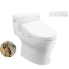 Bồn Cầu Điện Tử TOTO MS188VKW25/T53P100VR Nắp Washlet TCF34461GAA S5