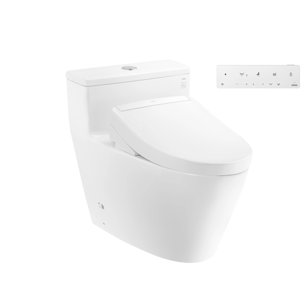 Bồn Cầu Điện Tử TOTO MS625CDW25#XW Nắp Rửa Washlet TCF34461GAA S5 Giấu Dây