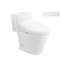 Bồn cầu 1 khối TOTO MS857CDW25#XW WASHLET S5