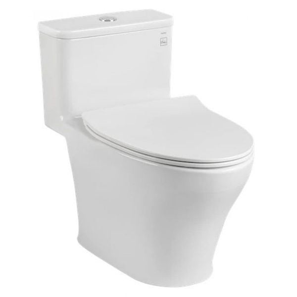 Bồn cầu 1 khối MS857DT8 kèm nắp đóng êm TC600VS