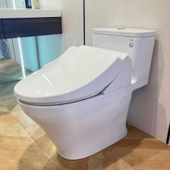 Bồn cầu một khối MS857CDW18 kèm nắp rửa điện tử WASHLET dòng C2 cơ bản – TCF23710AAA