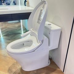 Bồn cầu một khối MS857CDW18 kèm nắp rửa điện tử WASHLET dòng C2 cơ bản – TCF23710AAA