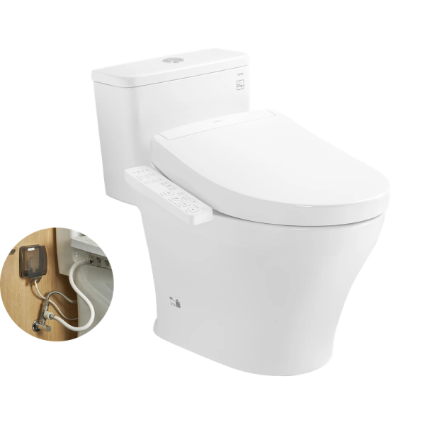 Bồn cầu TOTO MS857DW24#XW WASHLET S2