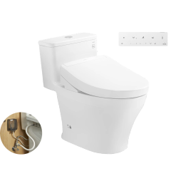 Bồn cầu 1 khối TOTO MS857DW25#XW WASHLET S5