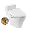 Bồn cầu 1 khối MS857DW26#XW kèm nắp rửa điện tử WASHLET dòng S1 - TCF23661GAA