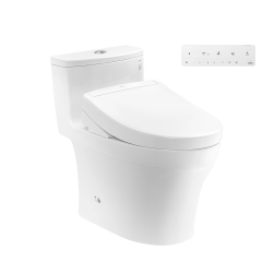 Bồn Cầu Điện Tử TOTO MS885CDW25 Nắp Rửa Washlet TCF34461GAA S5 Giấu Dây