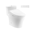 Bồn Cầu Điện Tử TOTO MS885CDW25 Nắp Rửa Washlet TCF34461GAA S5 Giấu Dây
