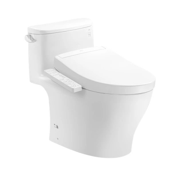 Bồn Cầu Điện Tử TOTO MS887CRW24#XW Nắp Rửa Washlet TCF33461GAA S2 Giấu Dây