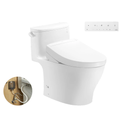 Bồn Cầu Điện Tử TOTO MS887RW25 Nắp Rửa Washlet TCF34461GAA S5
