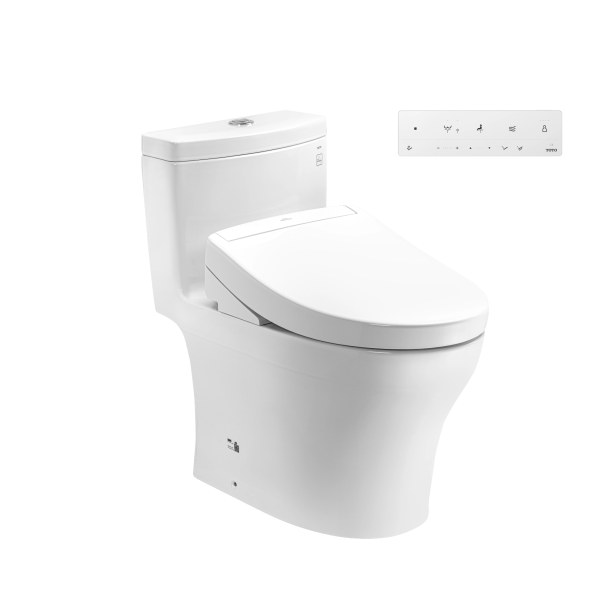 Bồn Cầu Điện Tử TOTO MS889CDRW25#XW Nắp TCF34461GAA Dòng S5