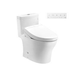 Bồn Cầu Điện Tử TOTO MS889CDRW25#XW Nắp TCF34461GAA Dòng S5