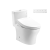 Bồn Cầu Điện Tử TOTO MS889CDRW25#XW Nắp TCF34461GAA Dòng S5