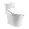 Bồn Cầu Điện Tử TOTO MS889CDRW24#XW Washlet Nắp TCF33461GAA Dòng S2