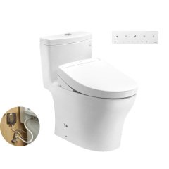 Bồn Cầu Điện Tử TOTO MS889DRW25#XW Nắp TCF34461GAA Dòng S5