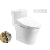 Bồn Cầu Điện Tử TOTO MS889DRW25#XW Nắp TCF34461GAA Dòng S5