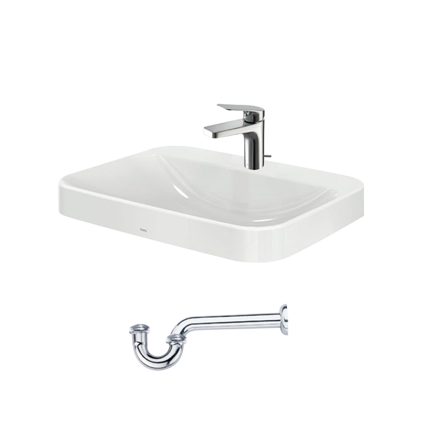 SET Chậu Vòi LT5616C#XW  TTLR302F-1NR  TVLF401