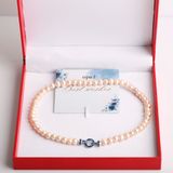  BST Vòng cổ ngọc trai ánh sắc nhẹ nhàng + TẶNG hoa tai 