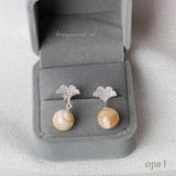  Hoa tai bạc đính đá, vẻ đẹp khác biệt 