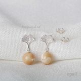  Hoa tai bạc đính đá, vẻ đẹp khác biệt 