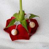  Hoa tai bạc đính đá, vẻ đẹp khác biệt 