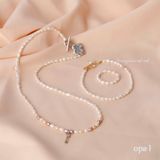  BST  choker ngọc trai hạt gạo nhí, xu hướng trẻ trung 