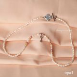  BST  choker ngọc trai hạt gạo nhí, xu hướng trẻ trung 