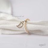  Nhẫn Ngọc Trai Phiên Bản Giới Hạn – Chỉnh Ni Theo Tay | Opal 