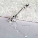  “Quà tặng tri ân, Cài áo tinh tế đính đá 