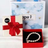  Vòng tay ngọc trai oval 