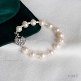  Vòng tay trắng, khóa thiết kế mới lạ 