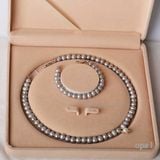  Bộ ngọc trai ánh xám thời thượng 