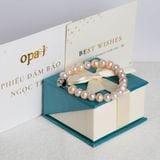  Set quà tặng yêu thương-vòng tay và hoa tai ngọc trai 