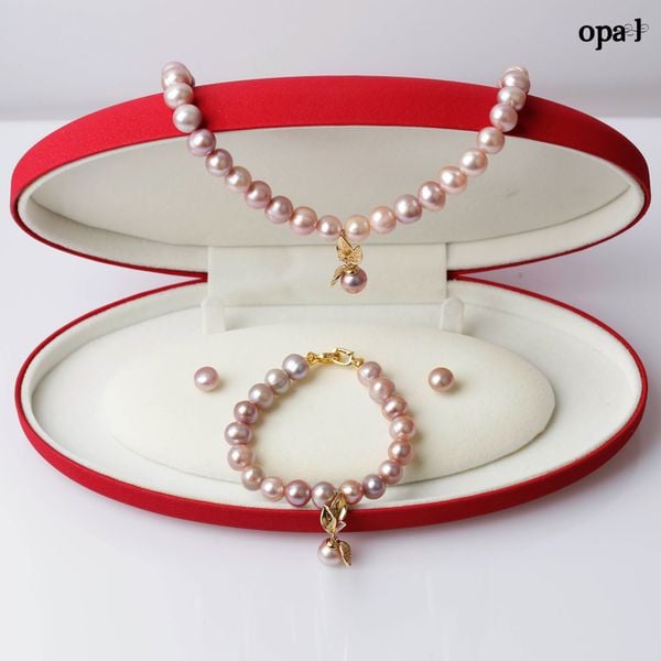  BST Bộ ngọc trai tặng mẹ-Món quà yêu thương 