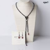  Chuỗi ngọc trai dáng dài phong cách  