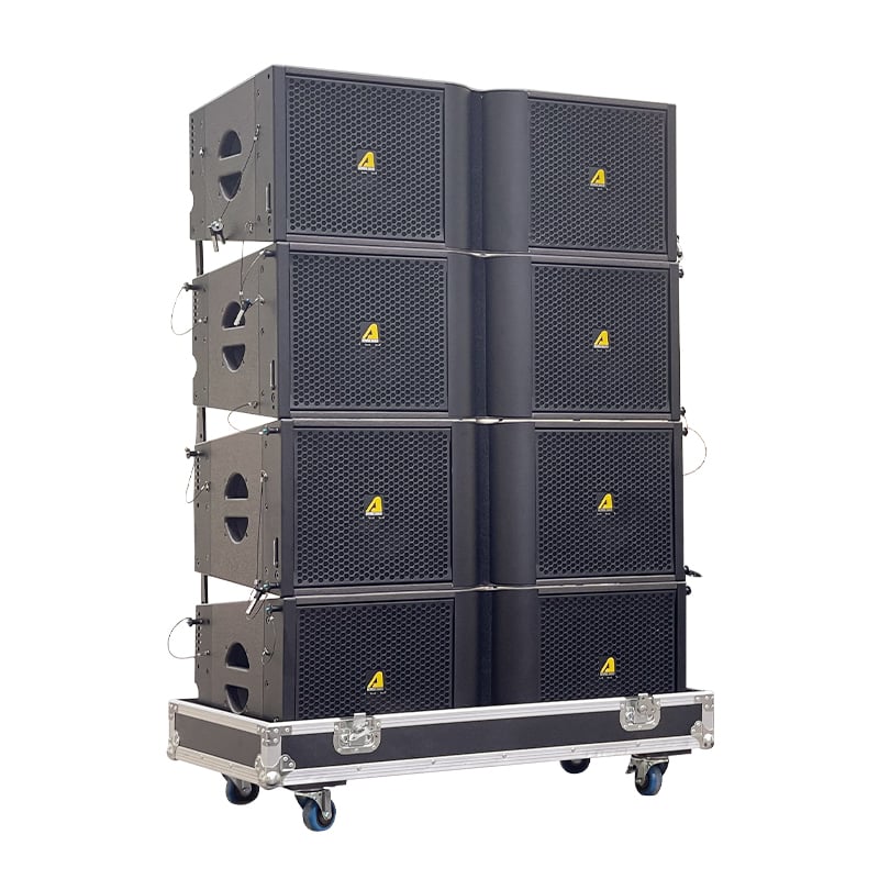 Ảnh minh họa Dàn âm thanh Line Array Passive Actpro 04 (4 full Array bass đôi 30 KR212N + 2 sub hơi Bass đôi 50 + 2 đẩy + Cros...) 2