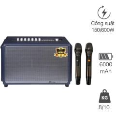  Loa Arirang Classic 1 New 2026 Bass 16.5cm, Công Suất 150W, Bluetooth 