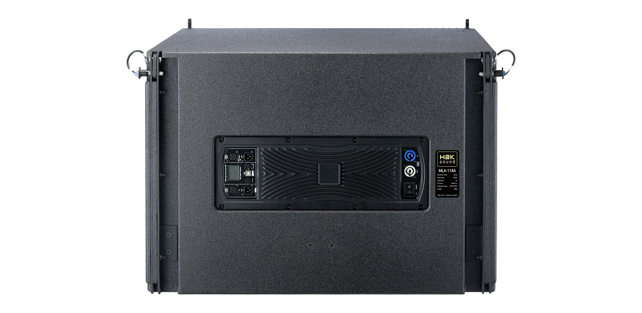 Ảnh minh họa MLA-118A Loa Mid Low Line Array Acitve Công Suất Đỉnh 4000W 8Ω HBK SOUND 3