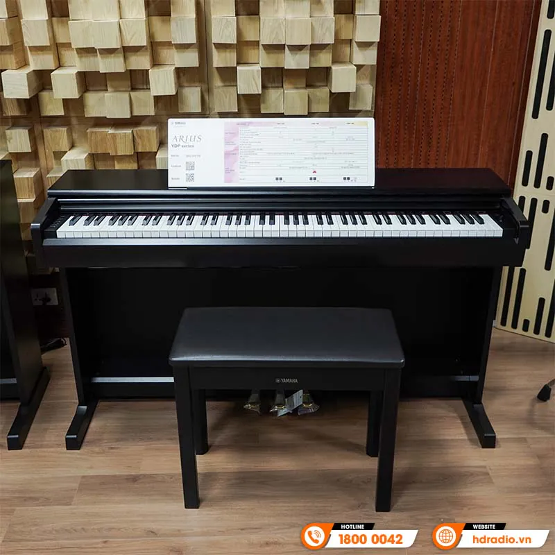 Ảnh minh họa Đàn Piano Yamaha YDP-146, 88 phím GHS, đa âm tối đa 192 nốt, 10 âm sắc, 353 bài hát tích hợp 2