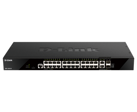 DGS-1520-28 – Switch Layer 3 Stackable Smart Managed 28 Port với 10G