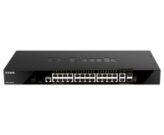  DGS-1520-28 – Switch Layer 3 Stackable Smart Managed 28 Port với 10G 