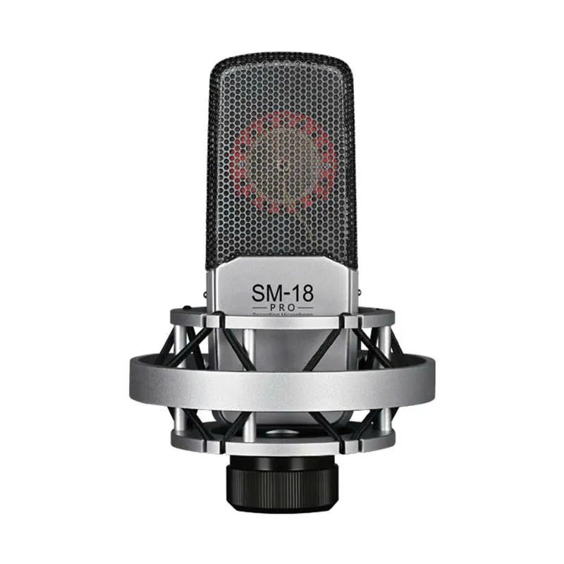 Micro thu âm Takstar SM-18 PRO, Capsule Mạ Vàng 34mm, Uni/Bi/Omni-directional, Tần số 20Hz - 20kHz