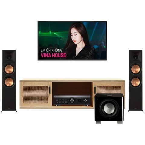Dàn Nghe Nhạc 2.1 Klipsch, Denon NN64 (Klipsch RP8000F II)