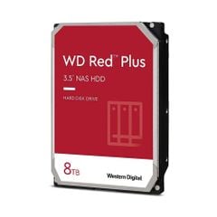  HDD WD Red Plus 8TB 3.5 inch SATA III 256MB Cache 5640RPM WD80EFPX 