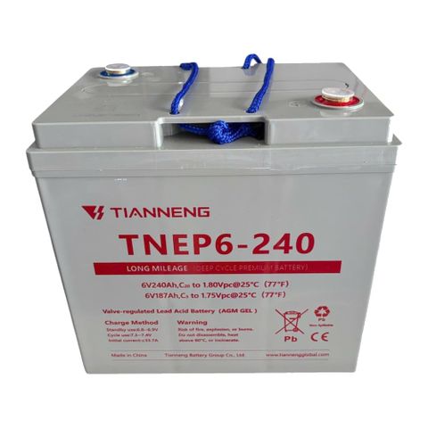 Ắc Quy Thiên Năng Tianneng TNEP6-240, ắc quy dùng cho xe điện, xe