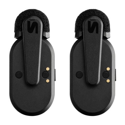 Micro gài áo Shure Movemic Two, 2 Kênh, Pin 24h, Bluetooth 5.0, Hỗ Trợ