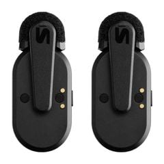  Micro gài áo Shure Movemic Two, 2 Kênh, Pin 24h, Bluetooth 5.0, Hỗ Trợ 