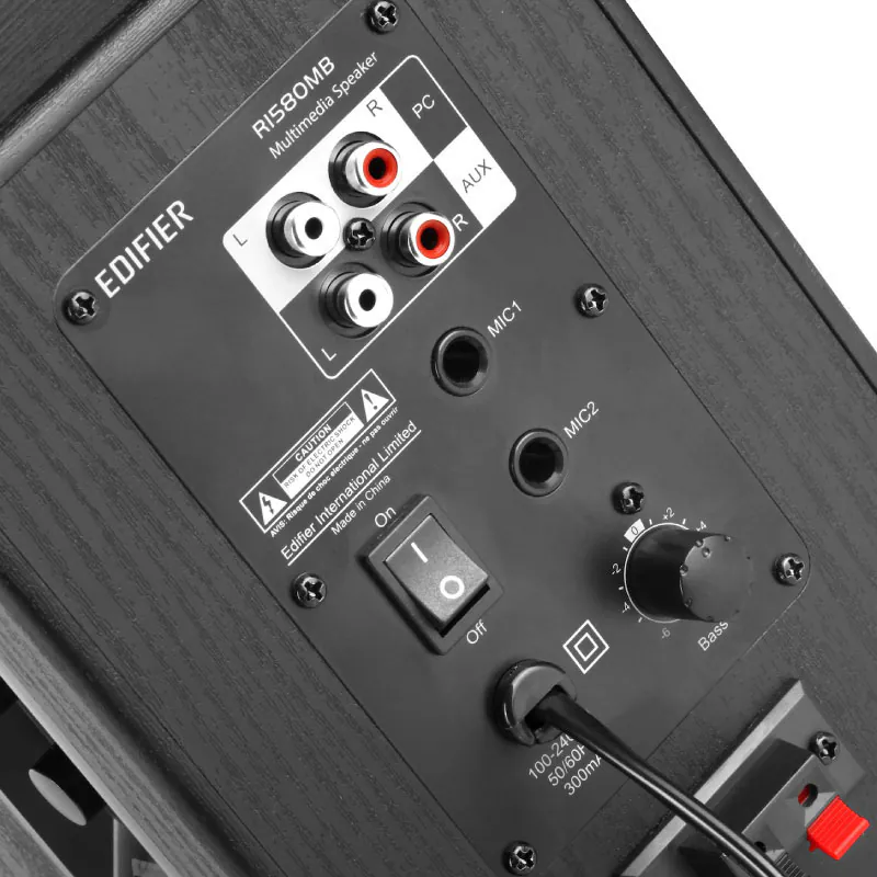 Ảnh minh họa Loa Edifier R1580MB, 42W RMS, Bass 10.16 cm, Bluetooth, AUX, RCA, MIC, Đi kèm điều khiển từ xa 3