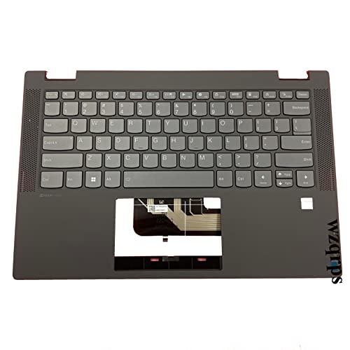 Ảnh minh họa Thay Vỏ Laptop hpad Assembly Part for Le novo Flex 5-14IIL05 ARE05 ITL05 5CB0Y85490 Gray Replacement Laptop Upper Case Palmrest Backlit Keyboard Touc Zin 1