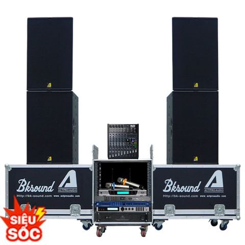 Dàn loa hỏa tiễn hội trường, sân khấu Actpro B30 +T24N (QD4.13...)